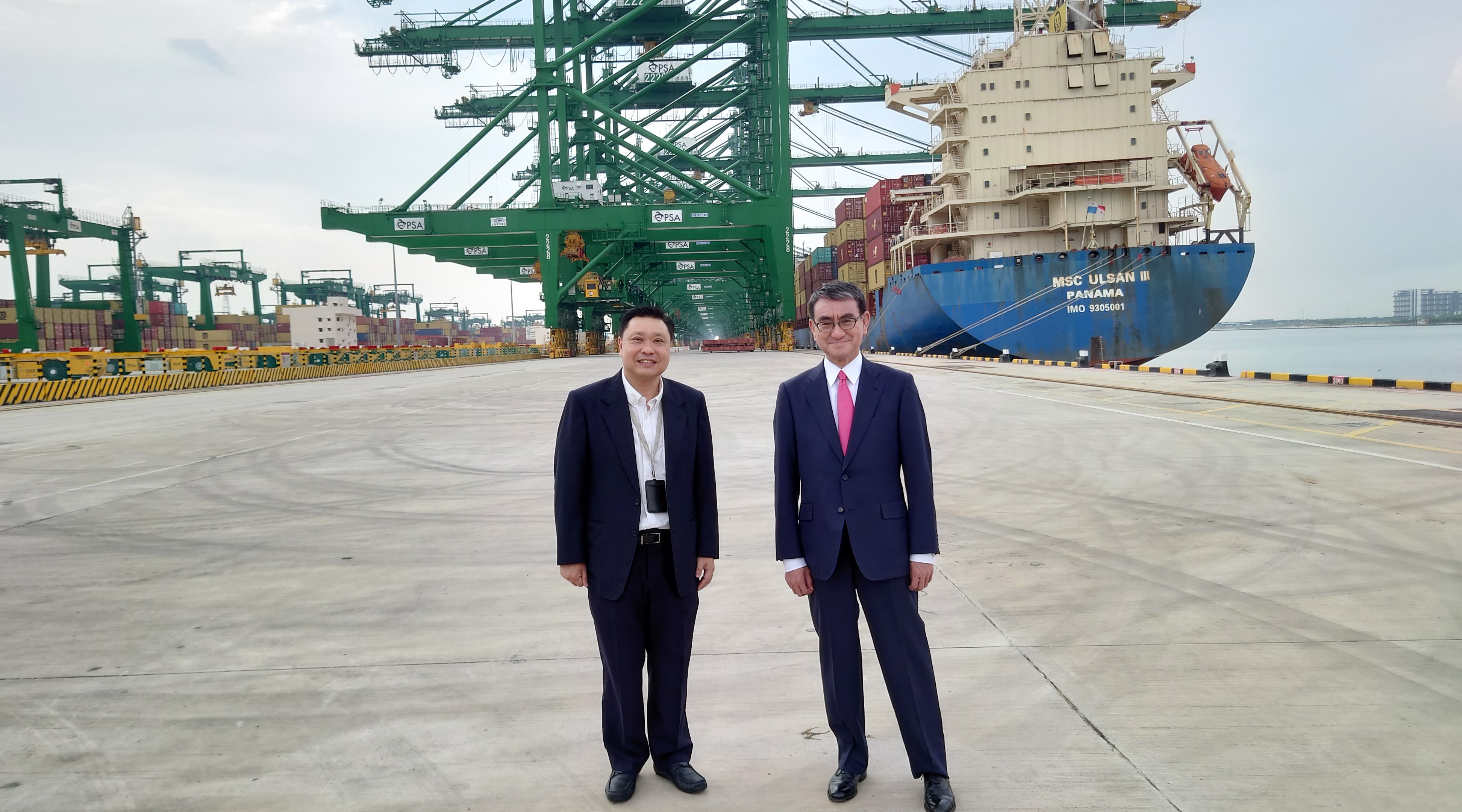 Visited Tuas Port, set to become the world’s largest fully automated terminal in 2040.