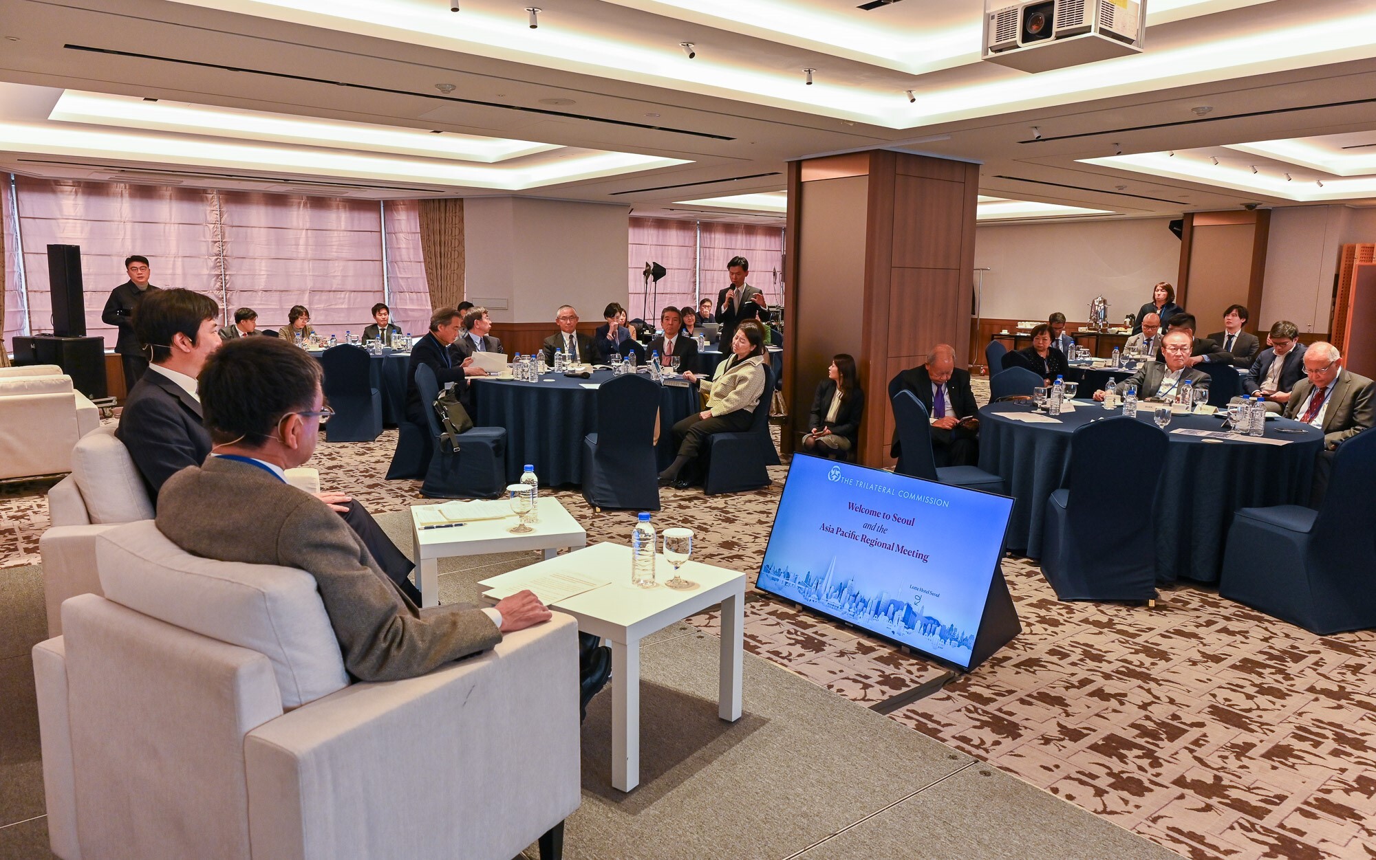 三極委員会アジア太平洋委員会ソウル地域会合、スペシャルセッションの様子。